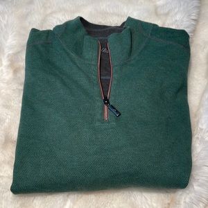 Tommy Bahama Flip Side Twill Half Zip